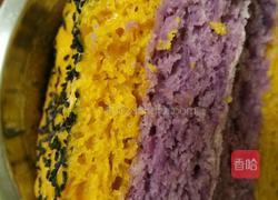 南瓜紫薯发糕的做法图解10