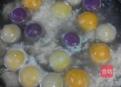 彩色芋汤圆 的做法图解9