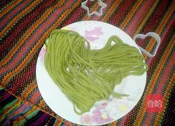 菠菜面条的做法图解8