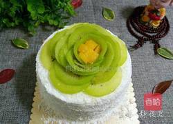 巧克力水果蛋糕(6寸)的做法图解1