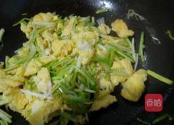 蒜黄炒鸡蛋的做法图解6