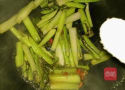 炒菜苔的做法图解7