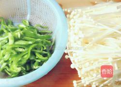 清炒金针菇的做法图解1