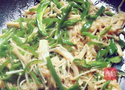 清炒金针菇的做法图解9