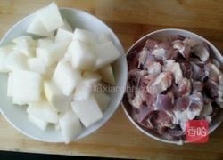 羊肉萝卜煲的做法图解2