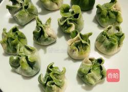 翡翠白菜蒸饺的做法图解23