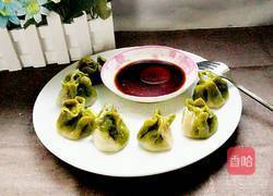 翡翠白菜蒸饺的做法图解25