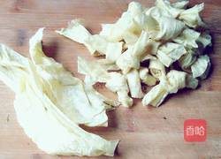 豆结烧白菜的做法图解2