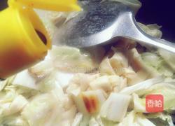 豆结烧白菜的做法图解9