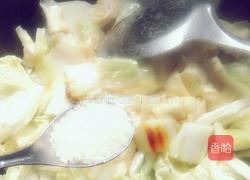 豆结烧白菜的做法图解10