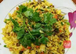 咖喱牛肉蛋炒饭的做法图解12