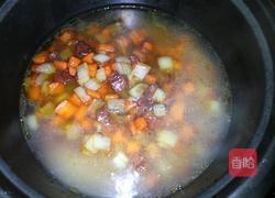 胡萝卜腊肠焖饭的做法图解10