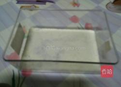 椰香牛奶小方的做法图解2