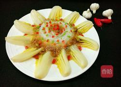 蒜蓉粉丝蒸娃娃菜的做法图解10