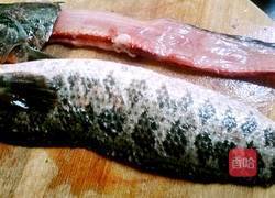 干锅黑鱼片的做法图解1