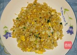 香葱蛋炒饭的做法图解4