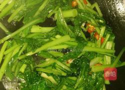 炒小青菜的做法图解5