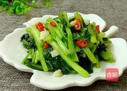 炒小青菜的做法图解7