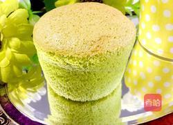 菠菜戚风蛋糕的做法图解12