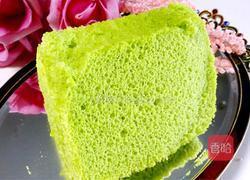 菠菜戚风蛋糕的做法图解13