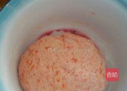 胡萝卜花卷的做法图解3