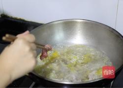 酸菜肉片的做法图解8