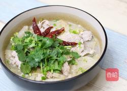 酸菜肉片的做法图解12