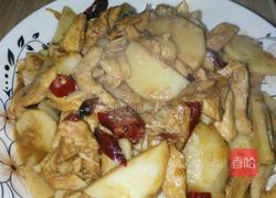 毛芋头鸡肉的做法图解8