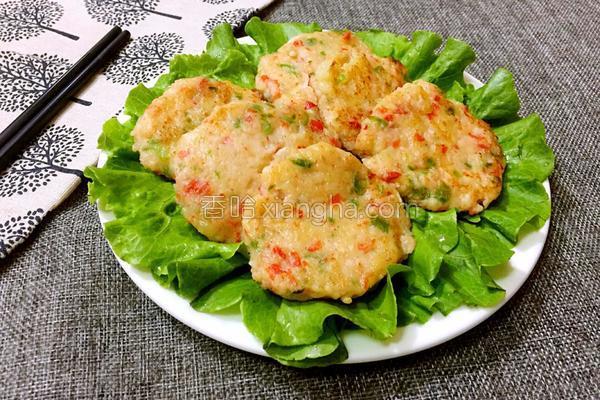 土豆鲜虾饼