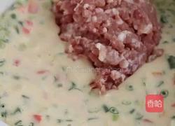 香煎鸡蛋肉饼的做法图解8