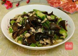 胜瓜木耳炒肉丝的做法图解10