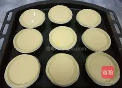 Illustration of how to make egg tarts 4