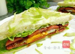 简易三明治的做法图解1