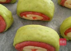 三色面包卷的做法图解14