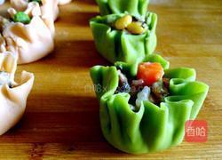 五彩三鲜烧麦的做法图解12