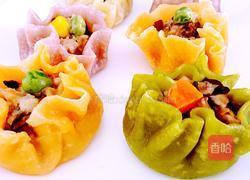 五彩三鲜烧麦的做法图解17