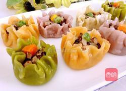 五彩三鲜烧麦的做法图解18