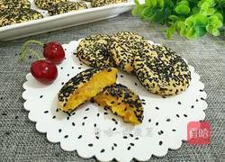 黑芝麻红薯饼（烤箱版）的做法图解1