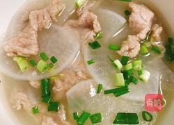 萝卜肉片汤的做法图解5