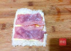 芝士培根吐司卷的做法图解7