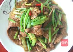 香芹溜肝尖儿的做法图解11