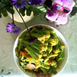 炒有机菜花的做法[图]