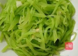 清炒莴笋丝的做法图解5