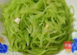 清炒莴笋丝的做法图解4