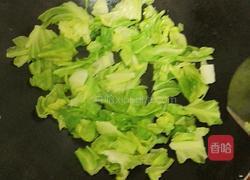 干煸甘蓝的做法图解3