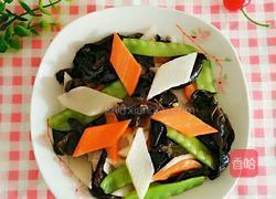 木耳炒淮山的做法图解11