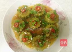 苦瓜酿肉的做法图解8