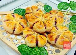 香芋梅花酥的做法图解28