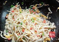 快手炒粉的做法图解7