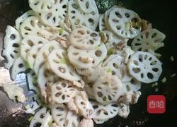 肉炒鲜藕的做法图解6
